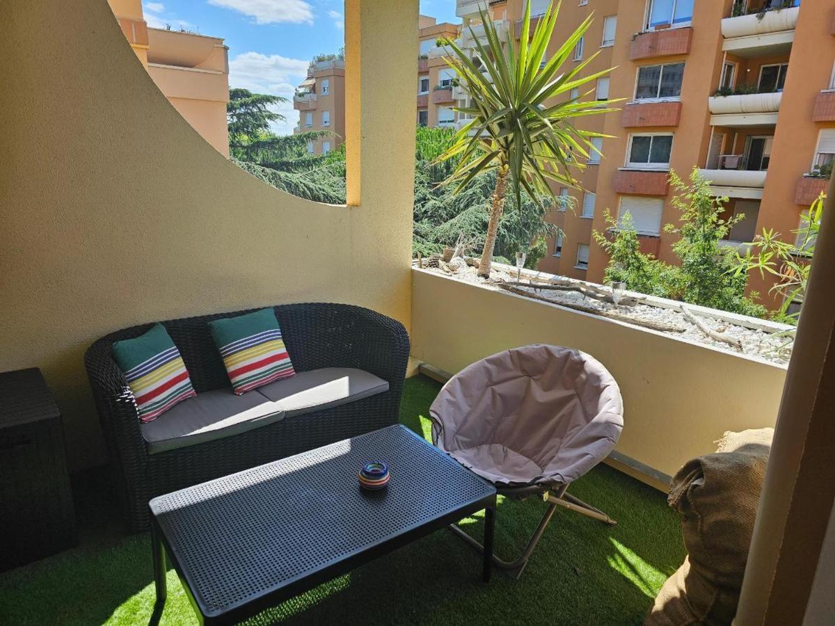 Appartement T3 Deluxe'S Avec Terrasse à Toulouse Extérieur photo